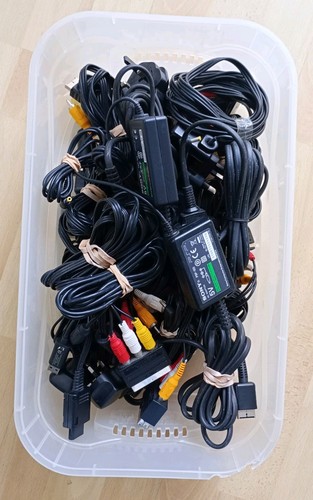 Retro console cables and - console,