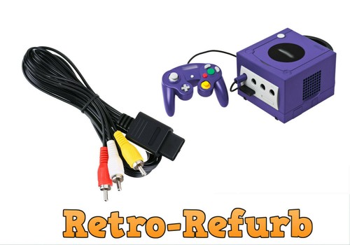 Nintendo gamecube tv cable - gamecube,